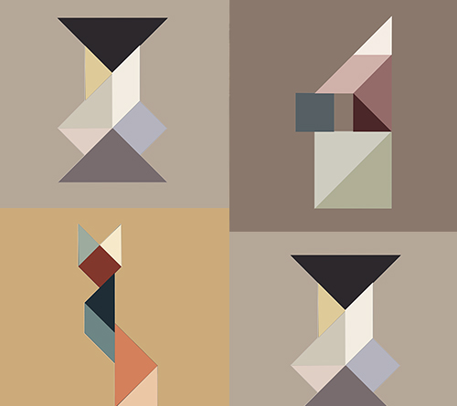 Puzzle tangram