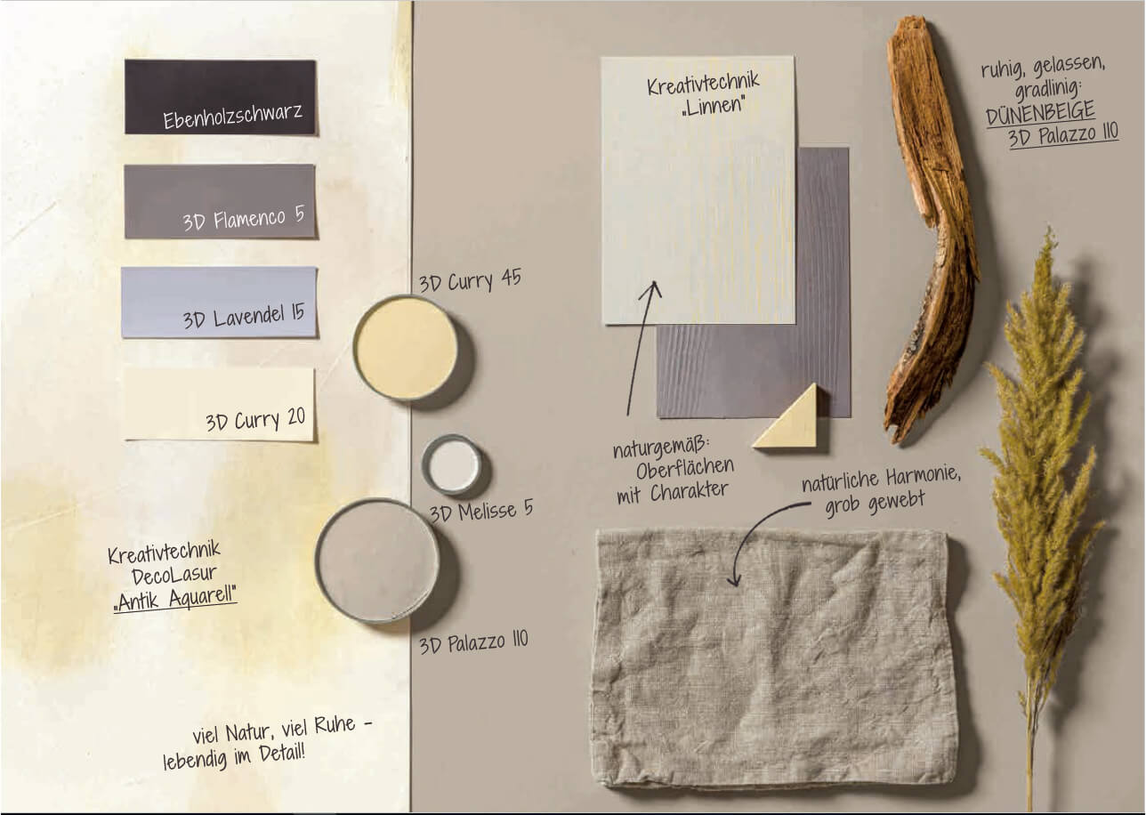 Moodboard Farbwelt 2 Moodboard Farbwelt 2