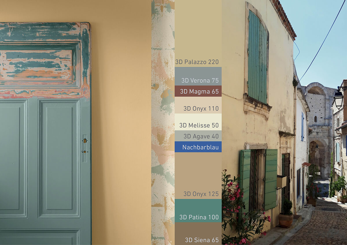 Komposition Farbwelt 3 Frankreich